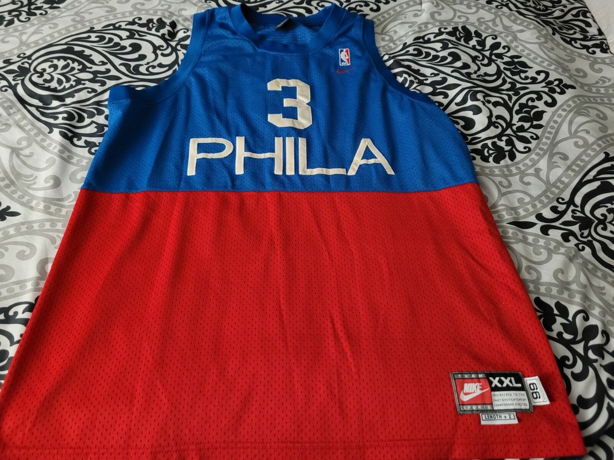 Ｈ*Ａ様 Iverson 1999 PHILA Jersey NBA NIKE Nike Rewind 1999 Philadelphia 76ers Allen Iverson NBA Jersey