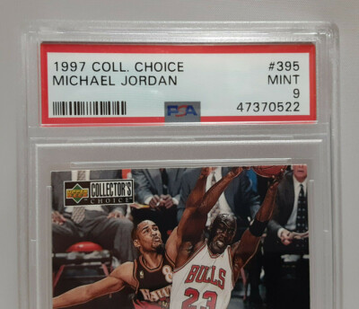 Michael Jordan 1997 UD Collector's Choice Basketball Card #395