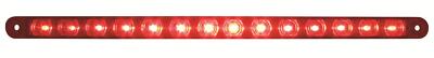 United Pacific 14 led 12 flush mount s/t/t light - red
