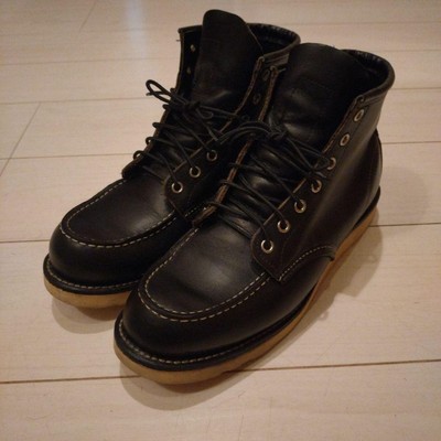 Red Wing Boots 9075 Irish Setter US:9.5D Leather Black 036299d | eBay