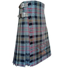 Clan Harris Family Tartan Kilt for Men  Scottish Traditional Clan Highland Kilt