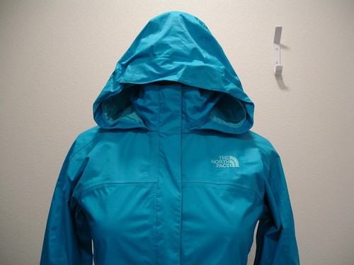 The North Face Blue Hyvent Rain Wind Jacket Waterproof Shell Parka Girls L 14/16 - Picture 3 of 23