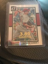 2014 Donruss Stat Line Career Diamondbacks Baseball Card #259 Patrick Corbin/380