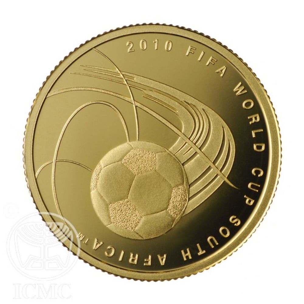 Israel Coin 2010 FIFA World Cup South Africa 7.77g Gold 999 Proof