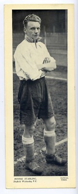 (Jg6266) TOPICAL TIMES,FOOTBALLERS,RONNIE STARLING SHEFFIELD WED F.C,1934,#