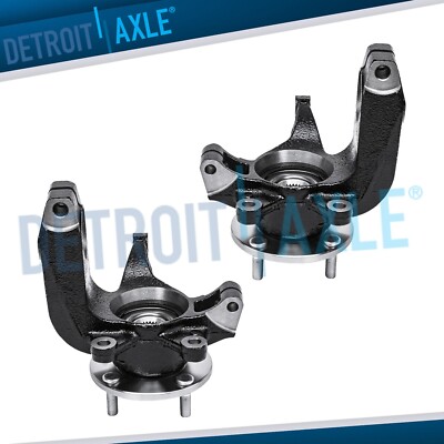 Front Steering Knuckle Wheel Hub Bearing for 2006 2007 2008 2009-2011 Ford Focus