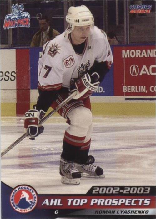 2002-03 Choice AHL Top Prospects - Roman Lyashenko #27 - 1 of 1