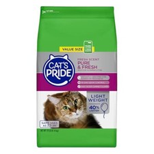 Premium Lightweight Clumping Litter: Pure  Fresh - Up to 10 Days of Powerful...