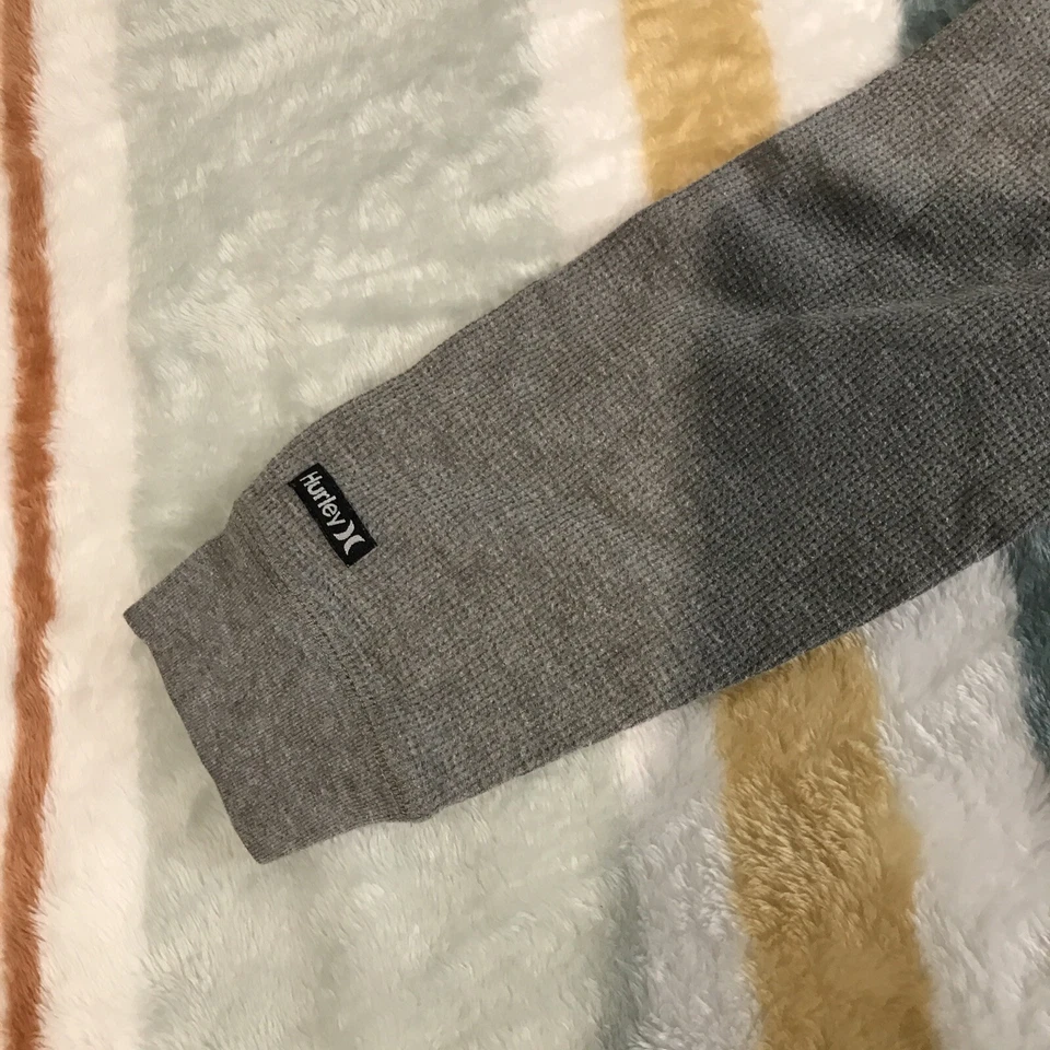 Camisa De Colección Hurley Niños XL Patinador Juvenil AOP Gráfico Años 90 Y2K Manga Larga Térmica Foto 4 de 4