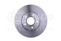 Hella Pagid 2X Bremsscheibe Vorne Ø278 Mm FüR Ford Transit Connect P65_ P70_
