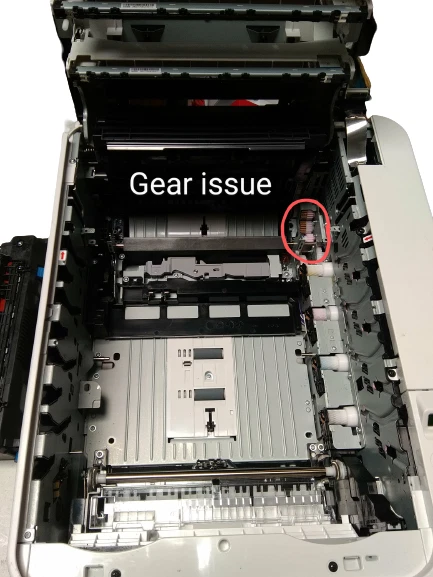 OKI Okidata C332 A4 High Definition Digital Color Printer - PAPER JAM issue - Image 3 of 4