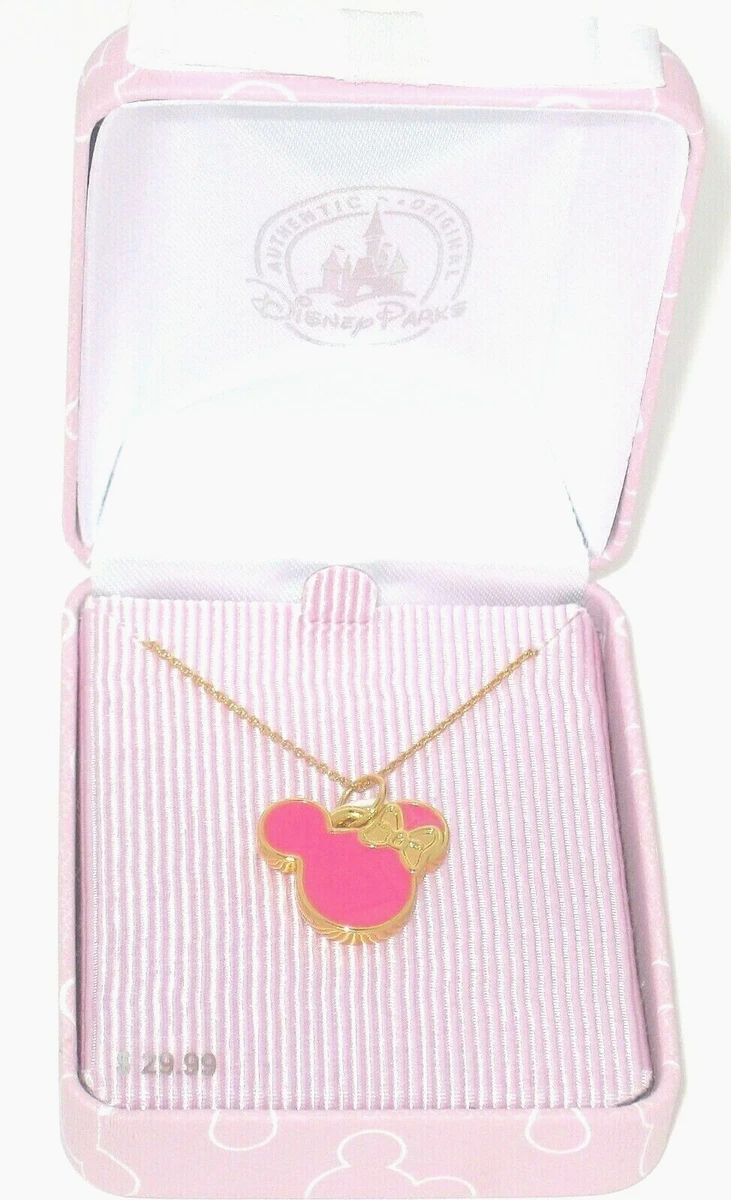 Minnie mouse hot sale ears necklace