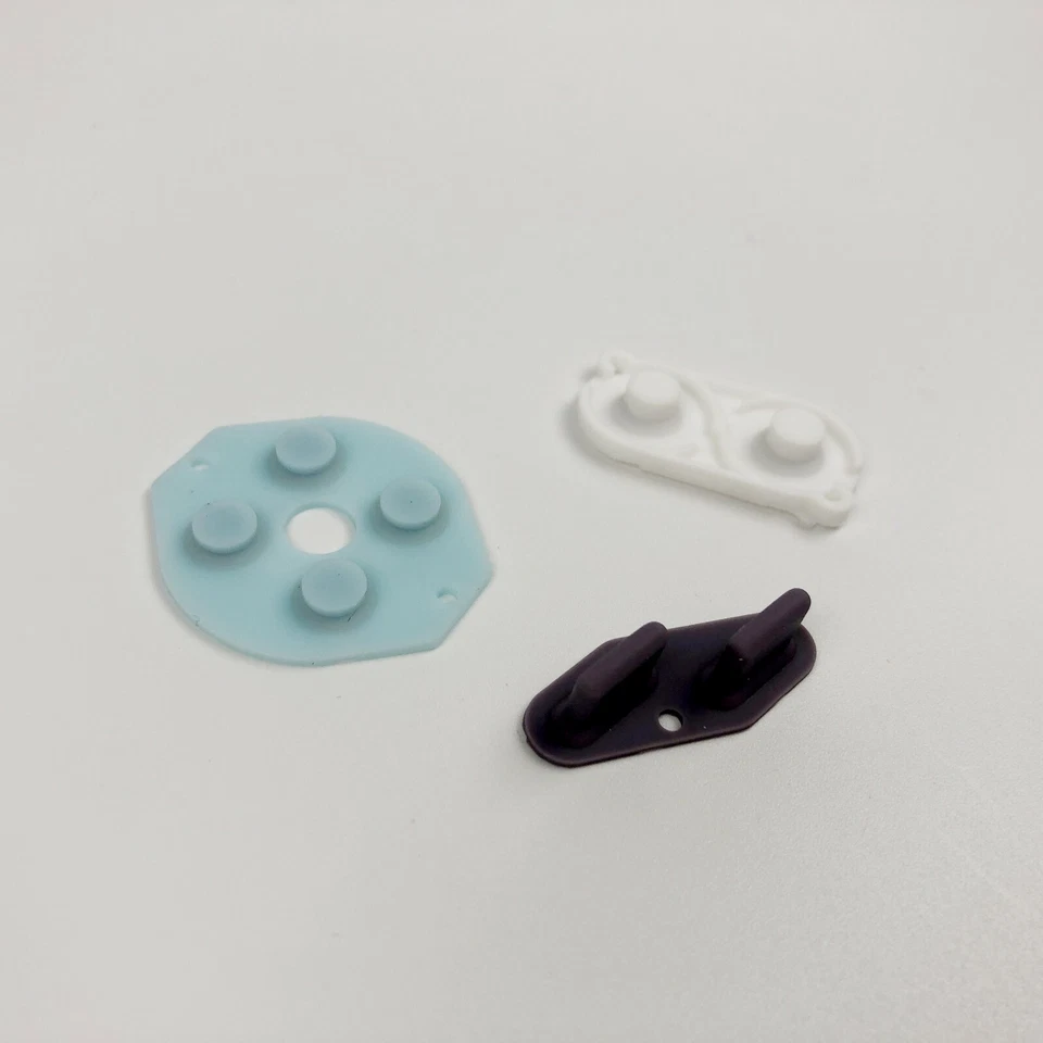 GB REPLACEMENT CONDUCTIVE Buttons A-B, D-pad FOR Nintendo Gameboy DMG  - Image 2 of 3