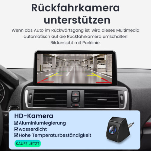 10,25' CarPlay Touchscreen Android Auto Autoradio for BMW 1/2 F20 F21 F22F23 NBT - Bild 10 von 13
