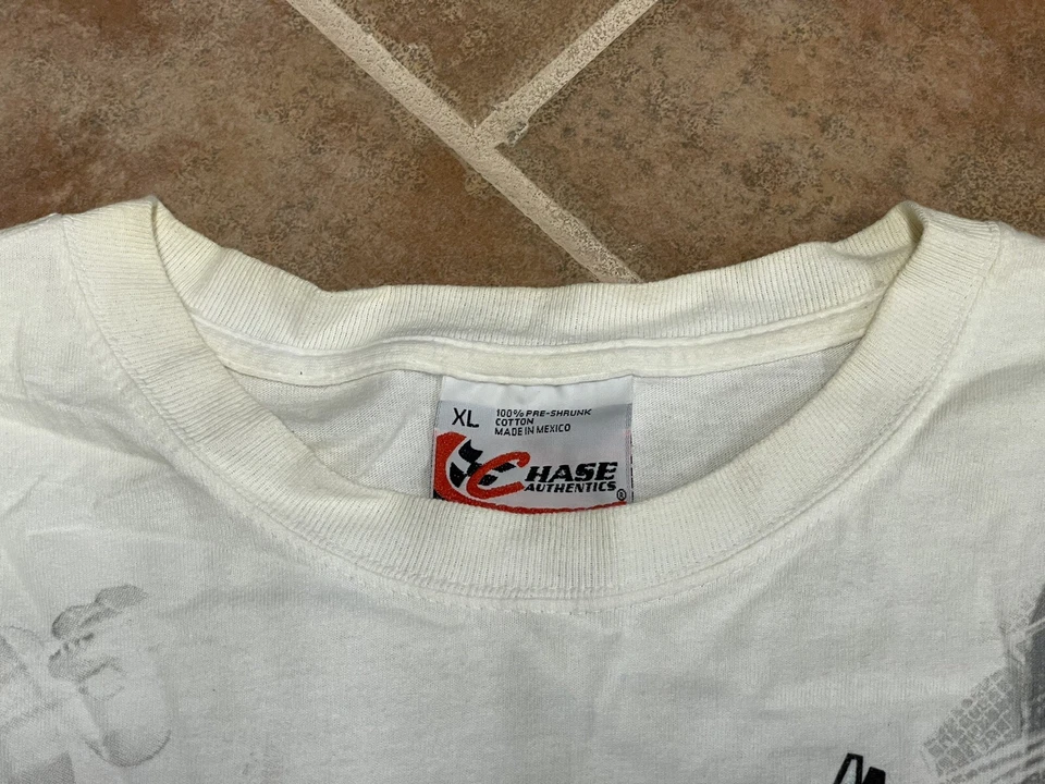 Camisa De Colección 2004 Elliott Sadler M&M’s Candyman NASCAR Estampado Completo Para Hombres 2XL Foto 4 de 4