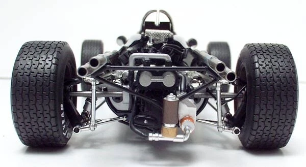 Coche de Carreras F1GP Fórmula 1 Vintage Clásico Personalizado Hot Rod Modelo Promo Foto 2 de 4