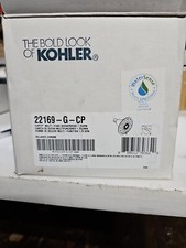 Kohler K-22169-G-CP Forte 1.75 GPM Multifunction Showerhead with Katalyst Air...
