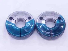1 1/16 12 UN 2A SPECIAL THREAD RING GAGES 1.0625 GO NO GO PD'S = 1.0054 & 1.0024