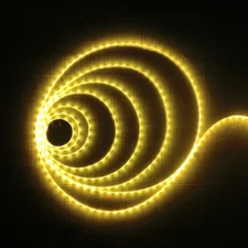 1/5/10~50m Yellow 585nm LED 5050 Flexible Strips Light SMD SMT 60leds/M Plant