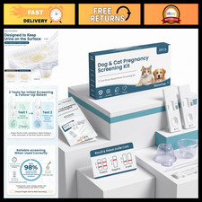 Pet Pregnancy Test Kit for Dogs  Cats - 2 Urine Tests, Quick  Easy Results