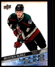 2020-21 Upper Deck Brayden Burke RC Arizona Coyotes #499