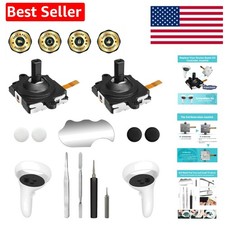 Joystick Replacement Kit for Oculus Quest 2/3 Controller, Repair Accessories ...