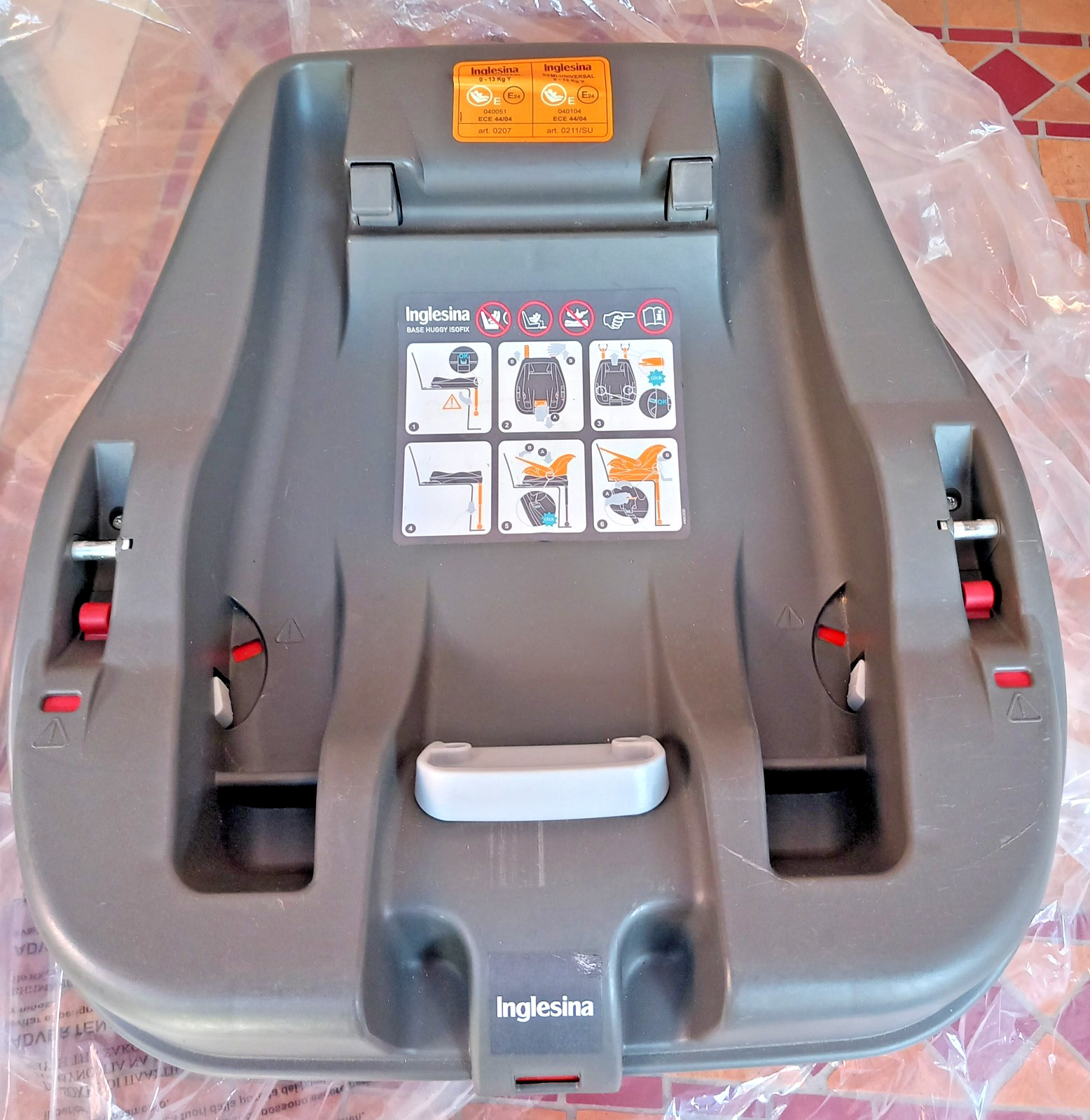 Base Auto Inglesina Huggy Isofix Originale per Ovetto - Ottime Condizioni