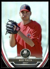 Mike Piazza 2013 Bowman Platinum #BPP50 Angels MLB READ FREE SHIP AutographDen