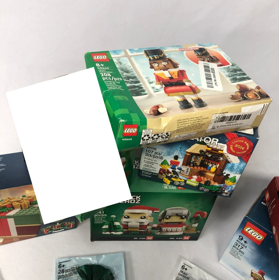 LEGO Holiday Set 40274 40292 40640 40106 40572 40484 40609 Ornamento - LEER Foto 4 de 4