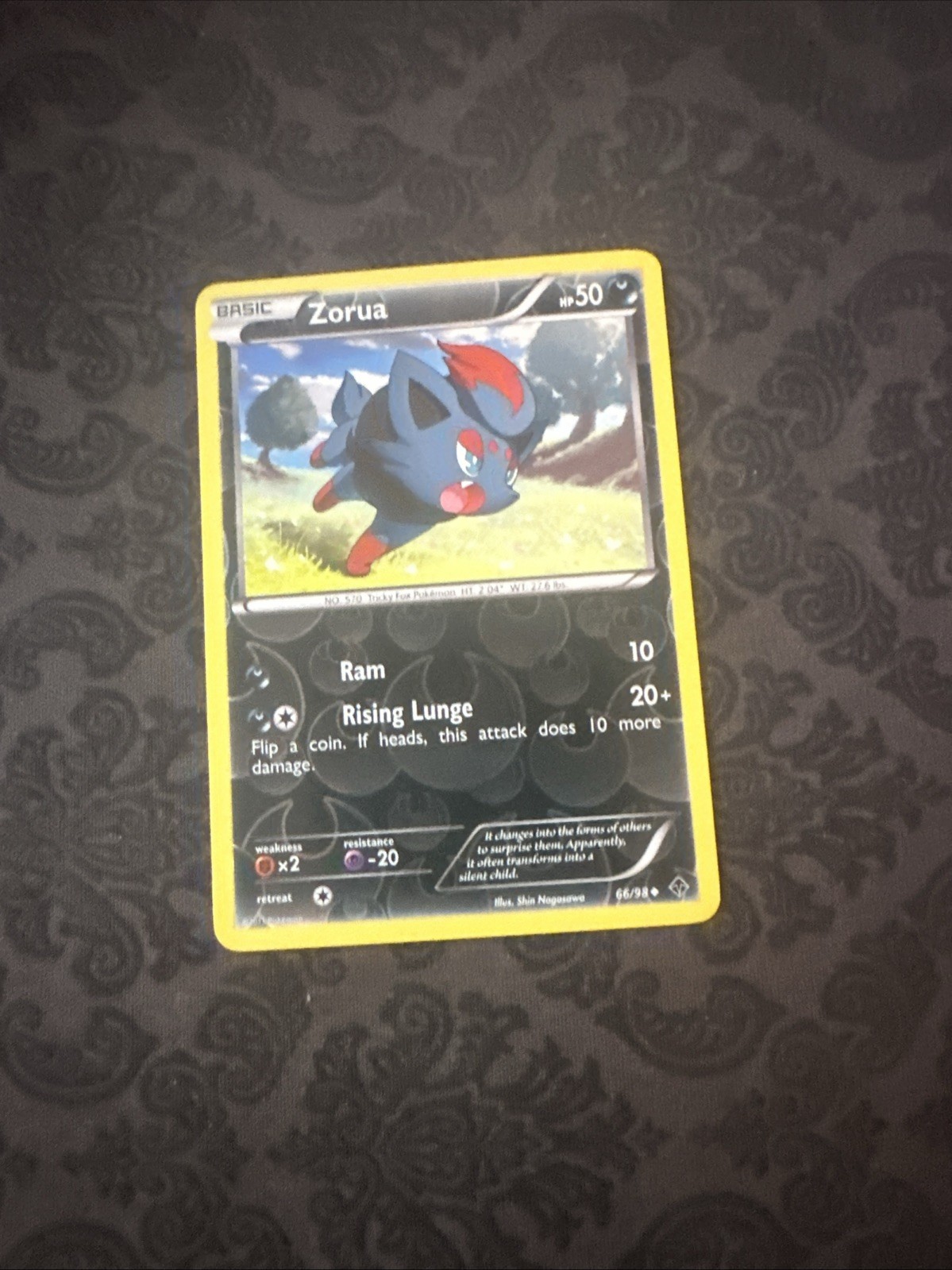 Zorua 66/98 Emerging Powers Reverse Holo