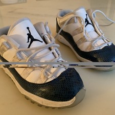 Nike Air Jordan XI 11 Low Retro "Snakeskin" CD6849-102 Toddler size 9C