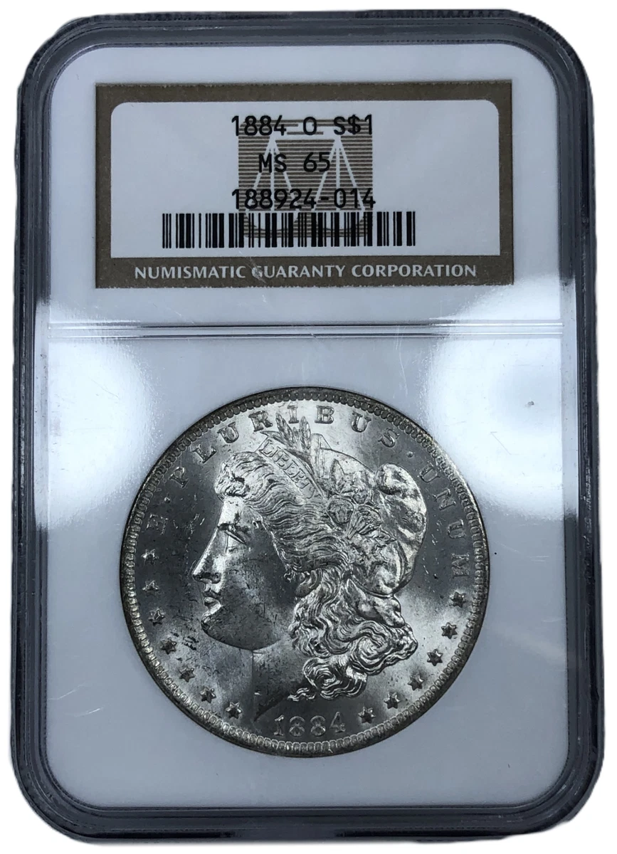 25+ 1884 Year Grade MS 65 Morgan Dollars (1878-1921) for sale