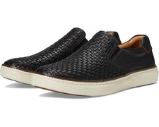 Johnstonn  Murphyy Men's McGuffey 2 Woven Leather Slip On Sneakers