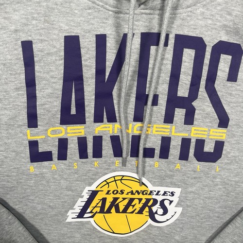 Los Angeles Lakers Hoodie Mens 2XL NBA Basketball Pullover Ultra Game Sports - Picture 2 of 11