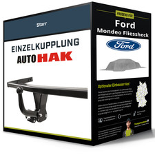 Starre Anhängerkupplung für FORD Mondeo Fliessheck 96-00 II Typ BAP Auto Hak NEU