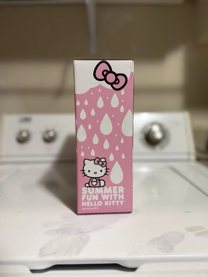 Hello Kitty 5 英尺充气草坪洒水机夏季水玩具户外乐趣 Sanrio — 第 3/4 张图片