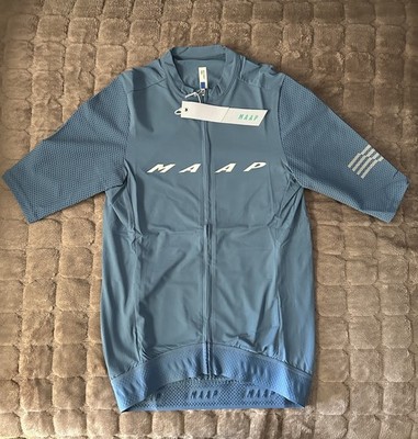 Maap Evade Pro Base Jersey - Steel Blue - Größe XS