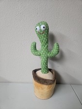 Dancing Cactus Toy Talking Singing Plush Toy Mimicking Repeats What You Say
