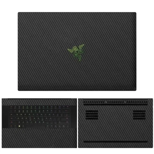 Carbon Vinyl Sticker Cover for Razer Blade 15 (2022) (15.6") RZ09-0421 Laptop