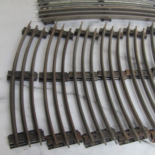 Hornby calibre O 3 rieles eléctricos 2 pies pista curva x 12 lote 3 - Imagen 2 de 5