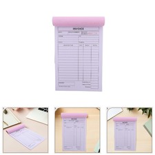 4 Pcs Carbon Copy Order Form Business Transaction Book Carbonless Receipt