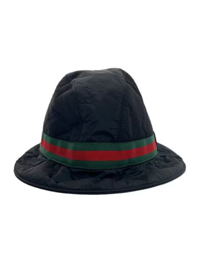 GUCCI Hat/ Medium/ Polyester/ Black/ Solid Color/… - image 1