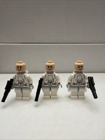 LEGO Star Wars Snowtrooper Minifigures Lot Of 3 75049 75054