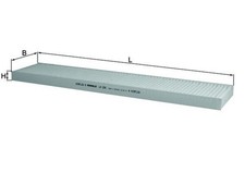 Innenraumfilter KNECHT LA 226 Partikelfilter für FORD SEAT VW 7V8 7V9 7M9 SHARAN