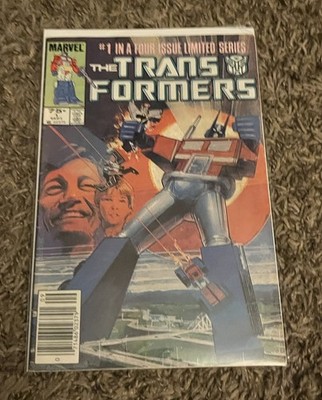The Transformers #1 Newsstand Variant (Marvel Comics September 1984)
