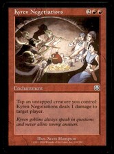 Kyren Negotiations LP Light Play Mercadian Masques MTG [10332]