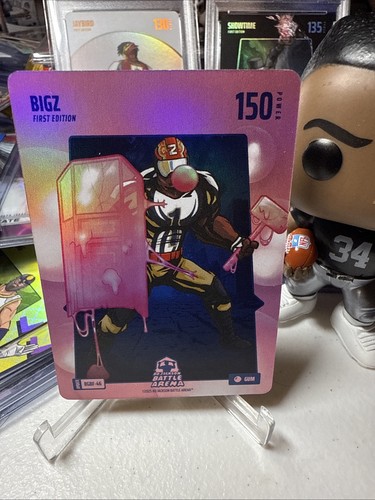 Bo Jackson Battle Arena Update BigZ Zion Williamson Bubble Gum BGBF-46 SSP Pink