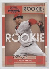 2008 Playoff Contenders Stolmy Pimentel #43 0a1
