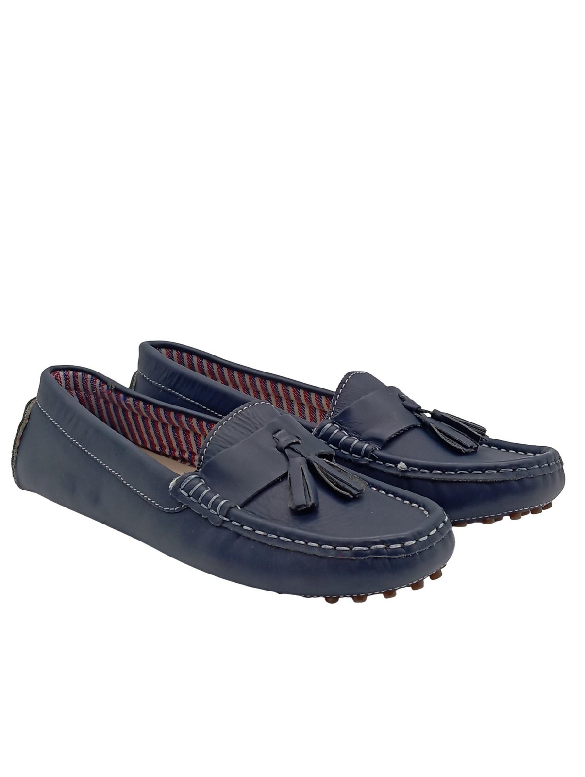 BATA Mocasines Mujeres Zapatos Talla EU 39 azul look casual