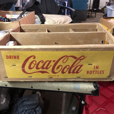 Coca Cola Cardboard Bottle Carton Case 